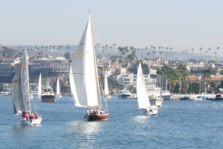 Newport Beach Harbor.