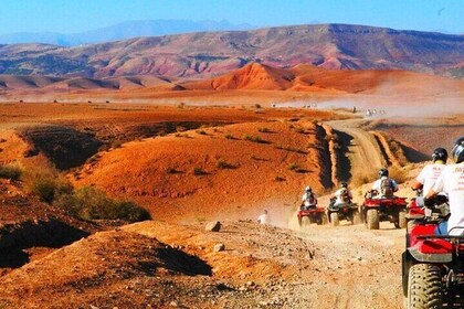 Marrakech Agafay Desert Tour with Quad, Camel Ride and Dinner