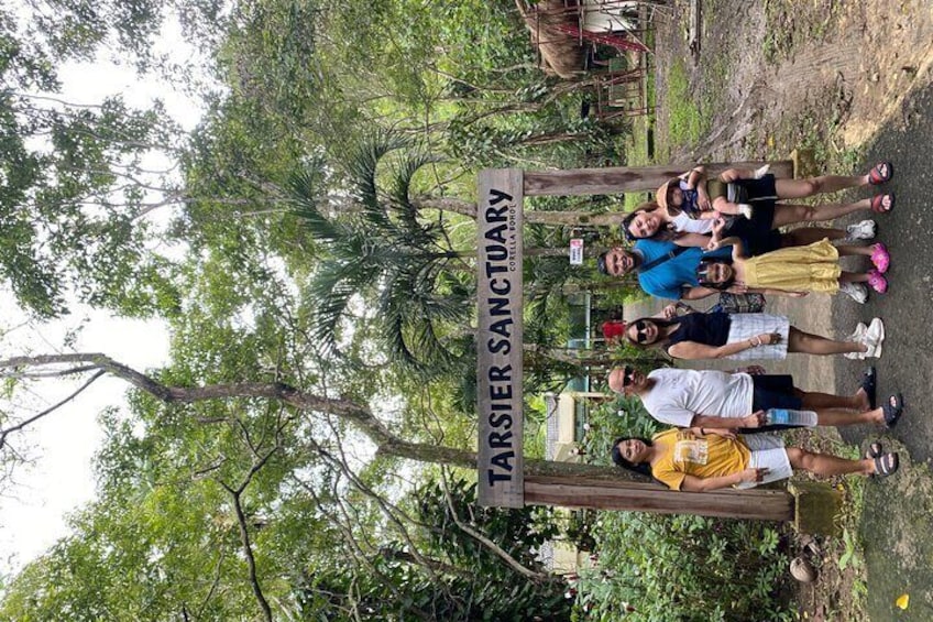 Tarsier sanctuary visit