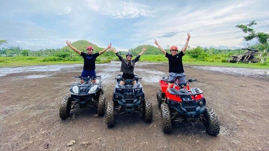 Full Day Private Tour with ATV riding at Chocolate Hills