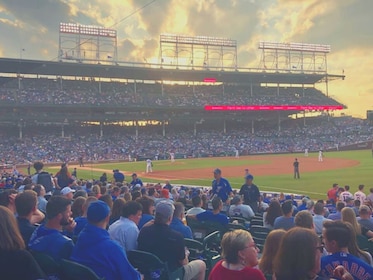 Baseballspiel der Chicago Cubs im Wrigley Field