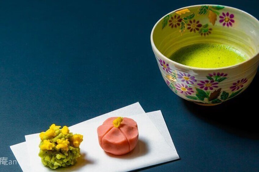 Japanese Traditional Sweets making and Tea Ceremony