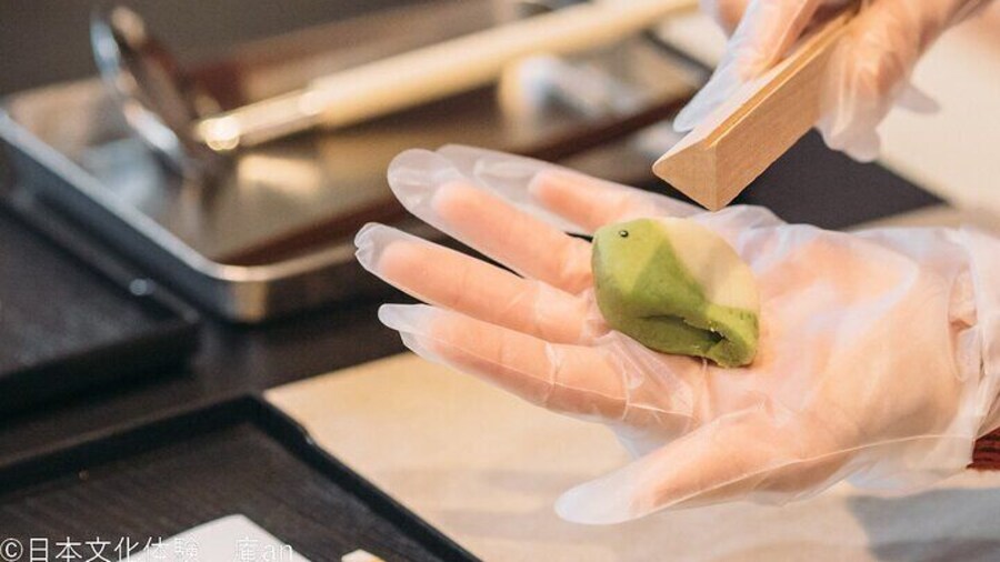Japanese Traditional Sweets making and Tea Ceremony