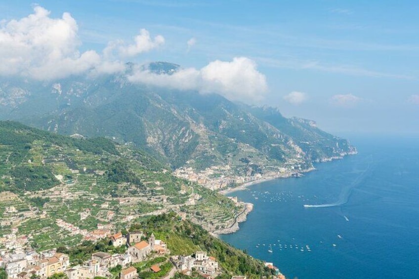Tour of Pompeii and Ravello from Salerno with private Transfer