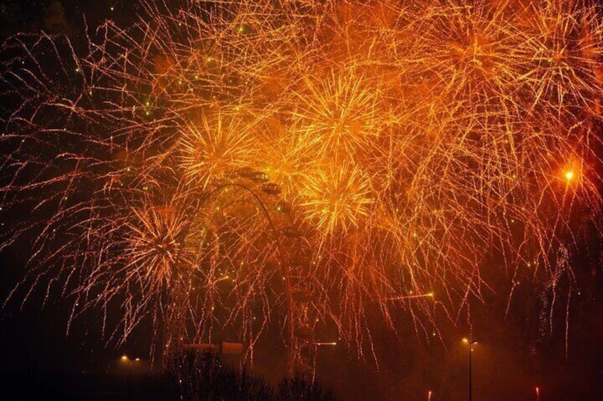 London NYE Fireworks