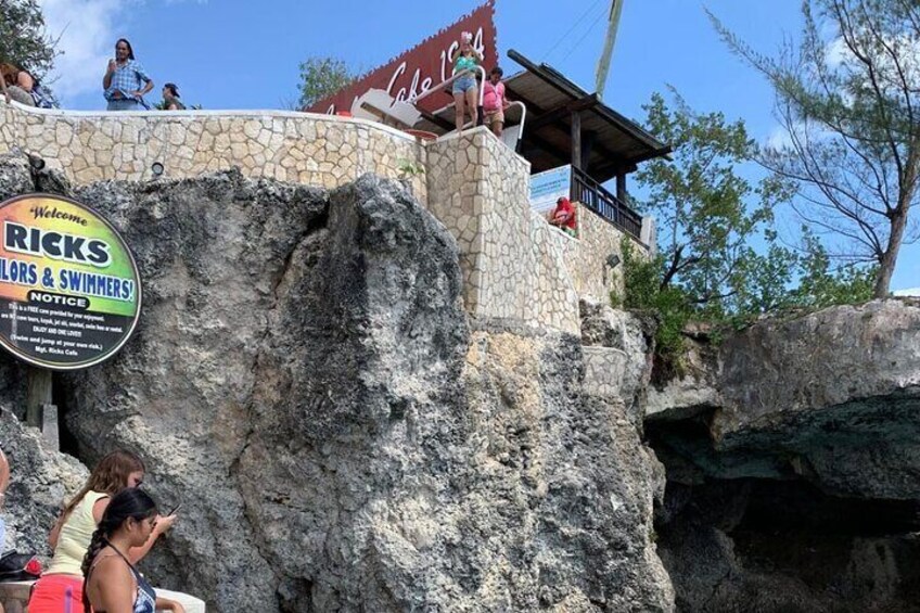 Negril Ricks Cafe and 7 Mile Beach Tour