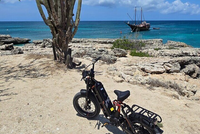 Malmok Coastal Aruba Electric Bike Experience