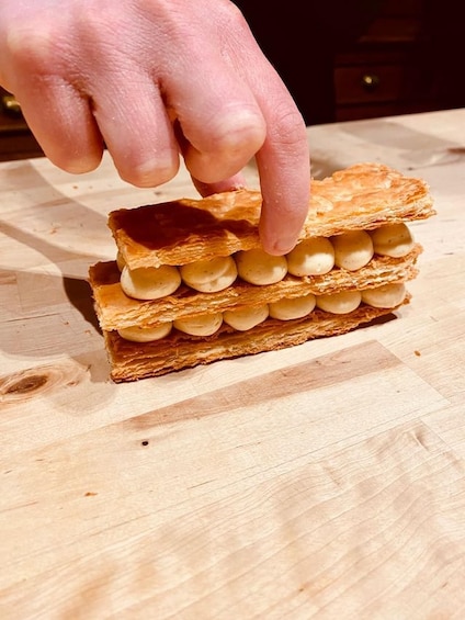 Picture 2 for Activity Paris: Millefeuille baking class with a chef