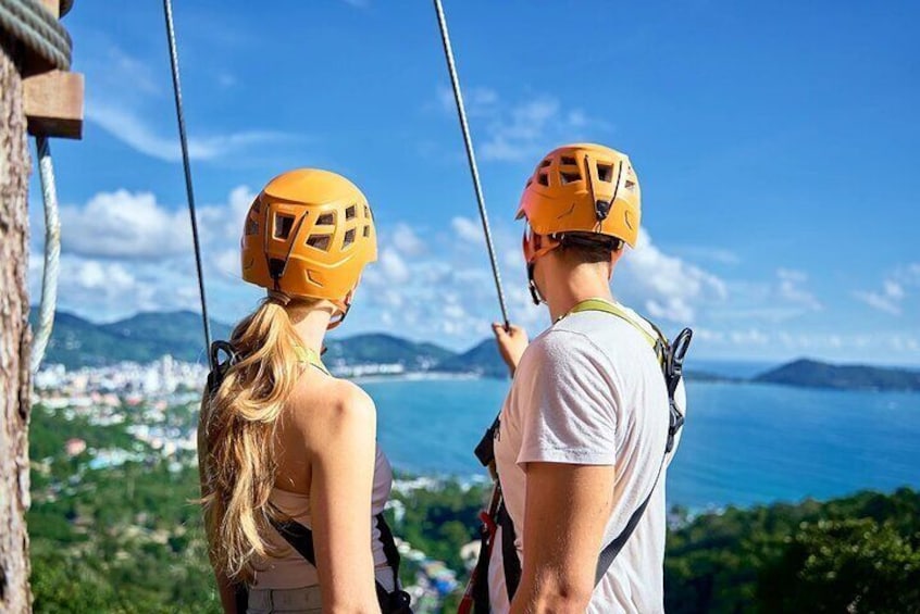 The Longest Seaview Zipline 700m