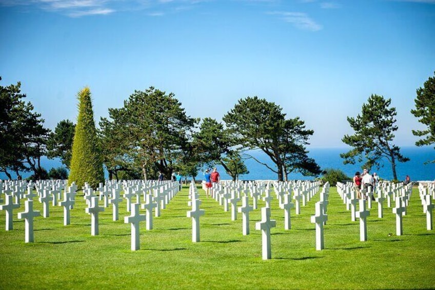 Normandy DDay Shared Minivan Tour from Le Havre Cruise Port