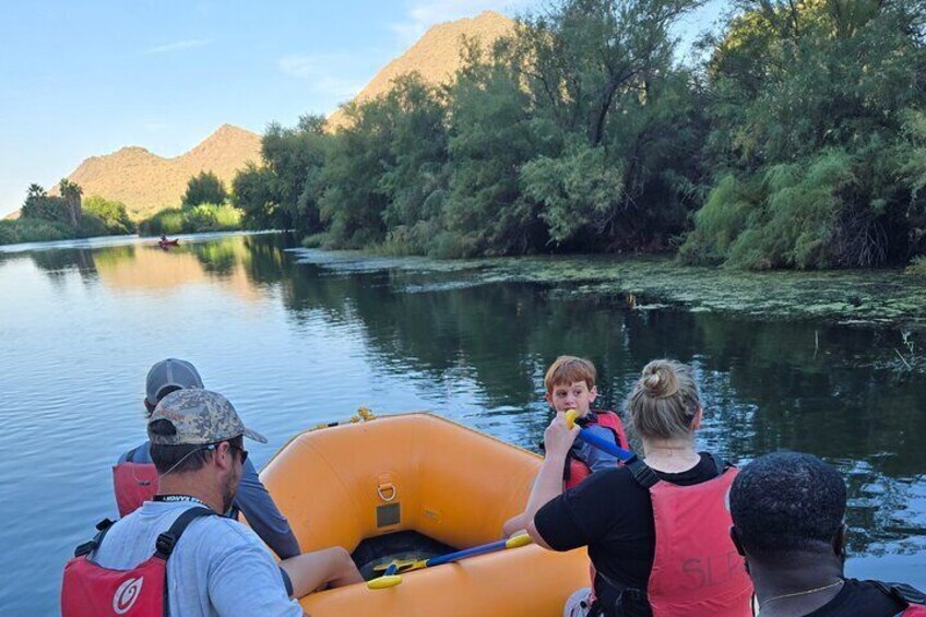 Rafting on the Lower Salt River