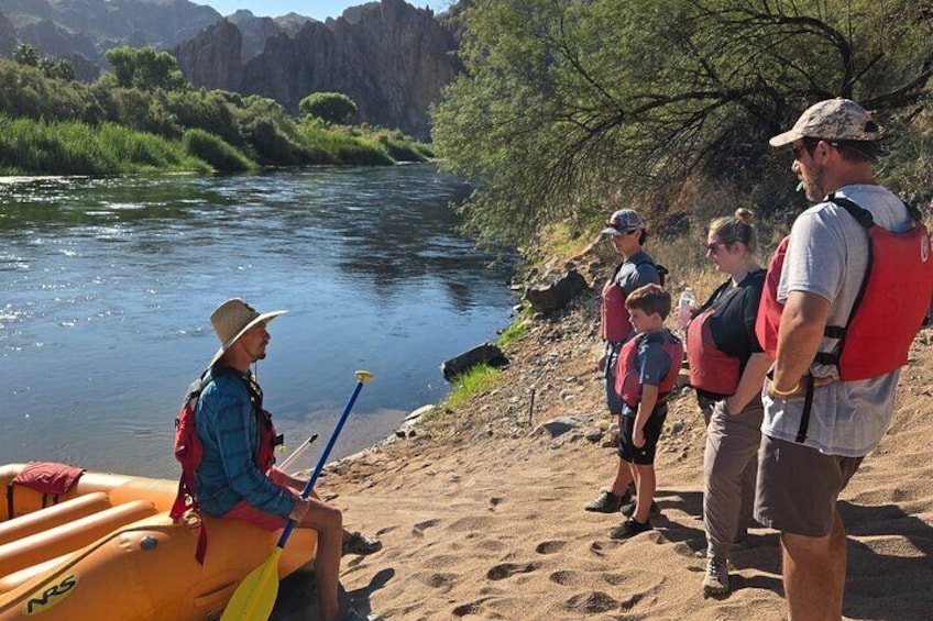 Rafting on the Lower Salt River