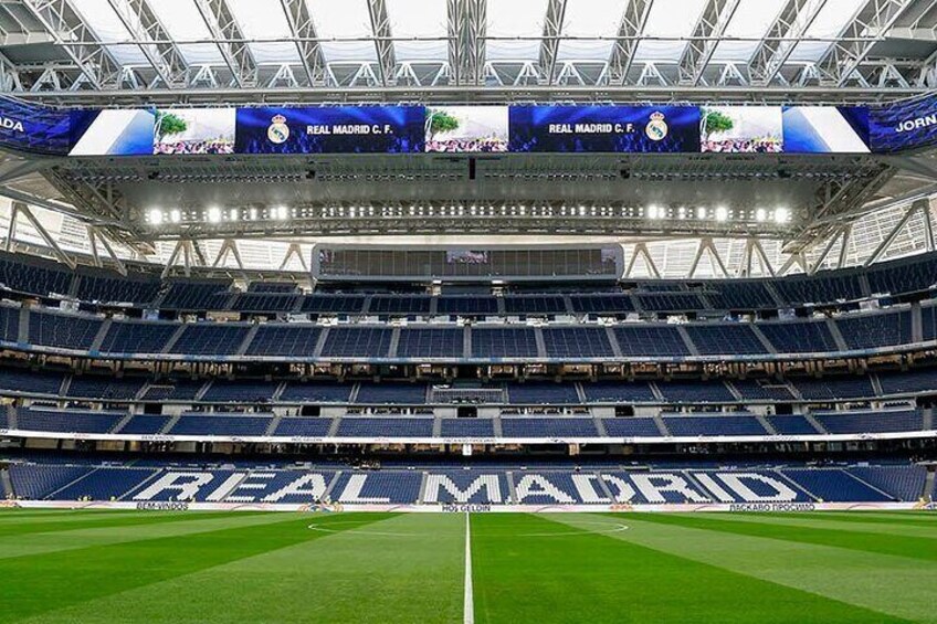 Reserved Access to Real Madrid Stadium Santiago Bernabéu