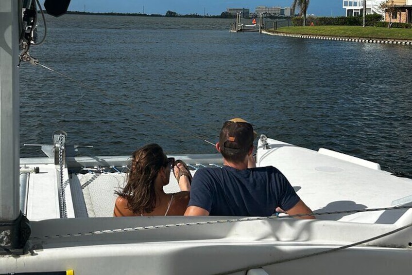 Private Dolphin Catamaran Sail In Cocoa Beach