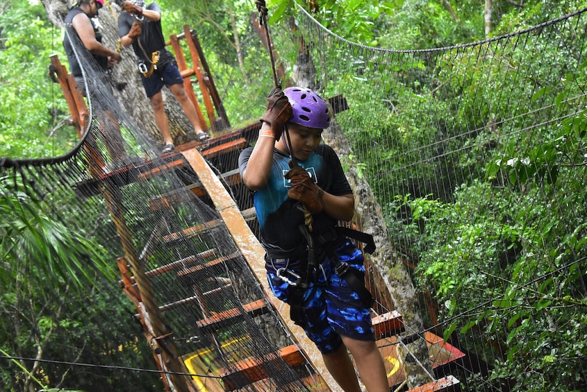 ATV Jungle Adventure with Ziplines, Cenote & Tequila Tasting