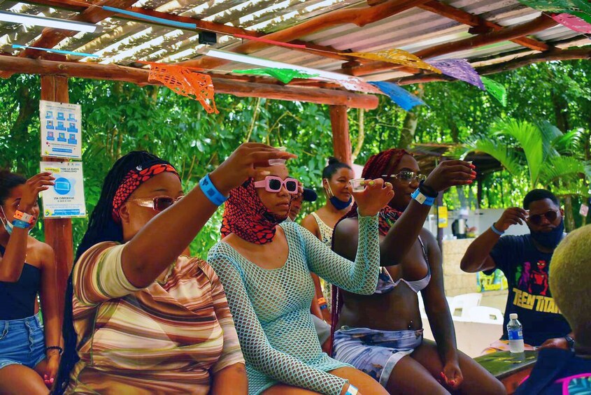 ATV Jungle Adventure with Ziplines, Cenote & Tequila Tasting