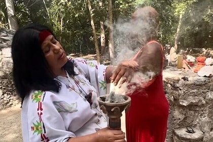 Expérience maya avec le temazcal et la nourriture locale fraîche