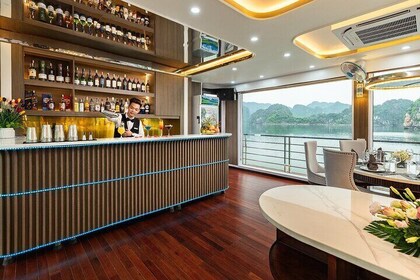 Luxury Hercules Premium Halong Bay Day Cruise with Buffet Lunch