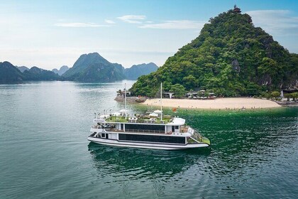 Luxury Hercules Premium Halong Bay Day Cruise with Buffet Lunch