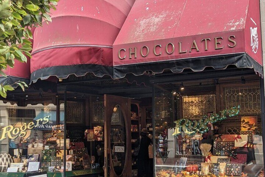 Victoria's Chocolate and Churches: A Self-Guided Walking Tour