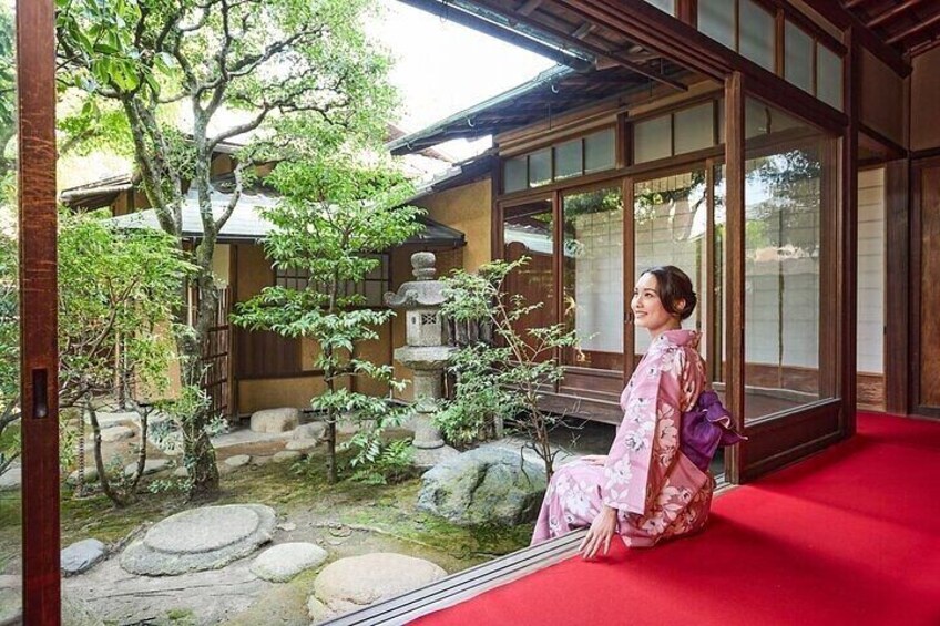 Kimono Tea Ceremony in Kyoto Maikoya Gion