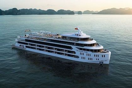 Explore Halong Bay on the Largest, Most Luxurious Day Cruise