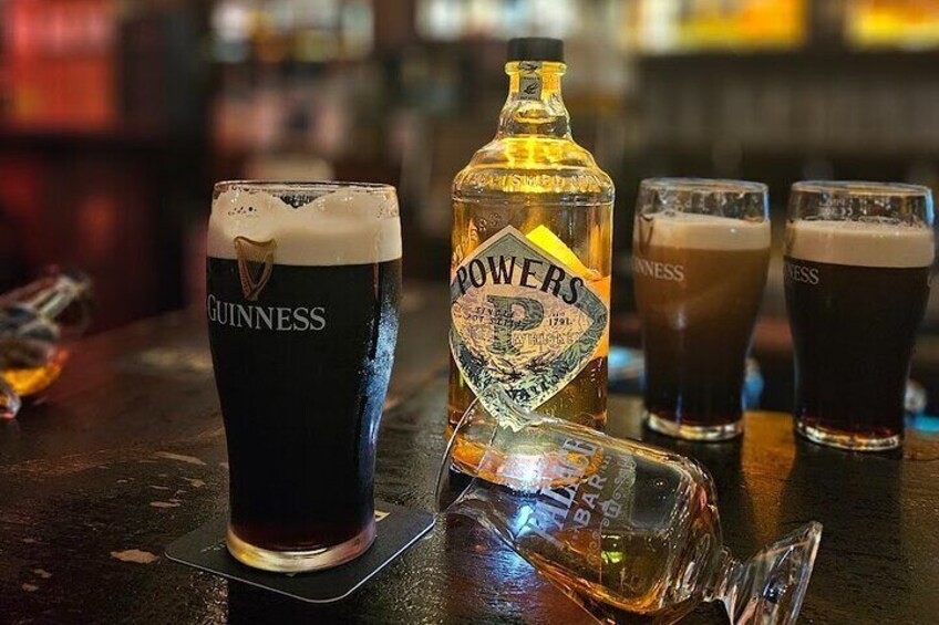 Dublin in a Day with Guinness Whiskey and Iconic Pubs