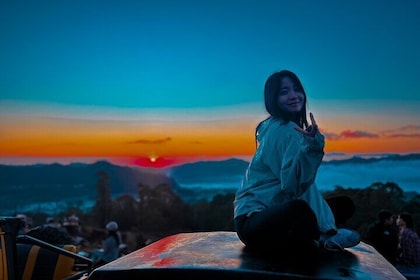 Mount Batur jeep Sunrise med fotograf