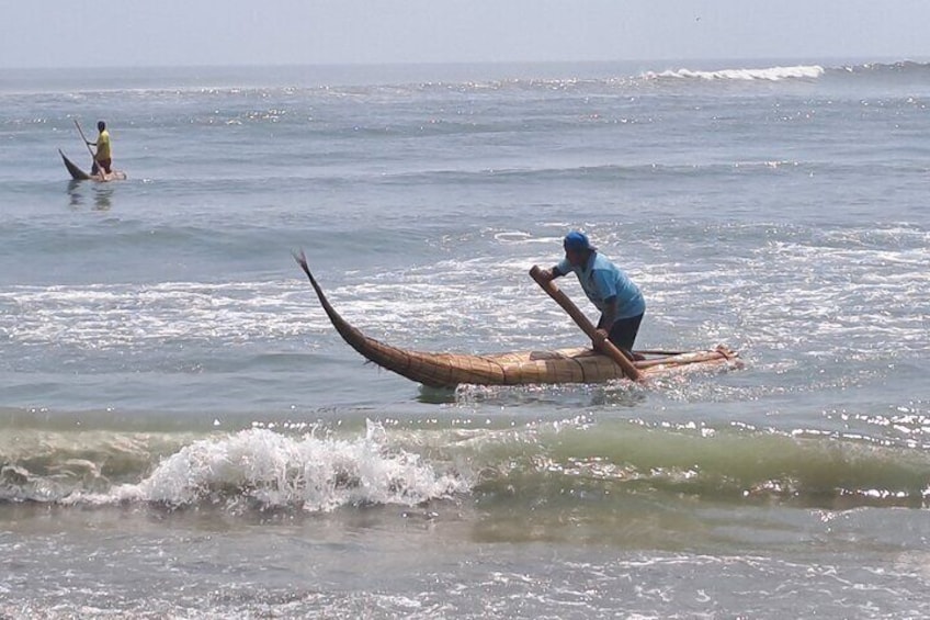 Fishing in Huanchaco