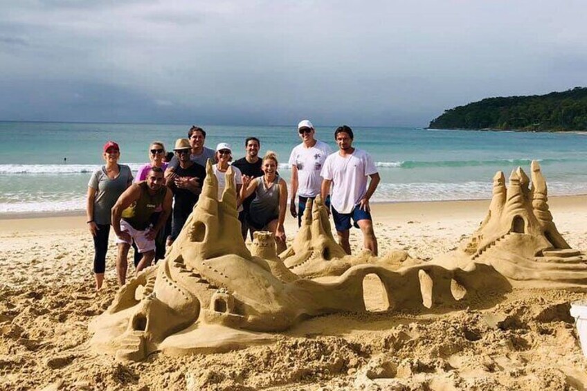 Sandcastle workshops for children and adults