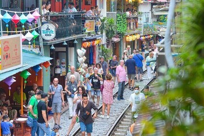 Hanoi City Half Day Private Tour Train Street and Incense Village