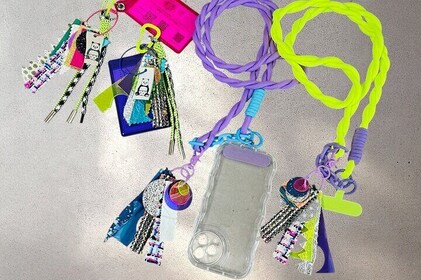 Tokyo Original Keychain and Card Holder or Phone Strap Workshop