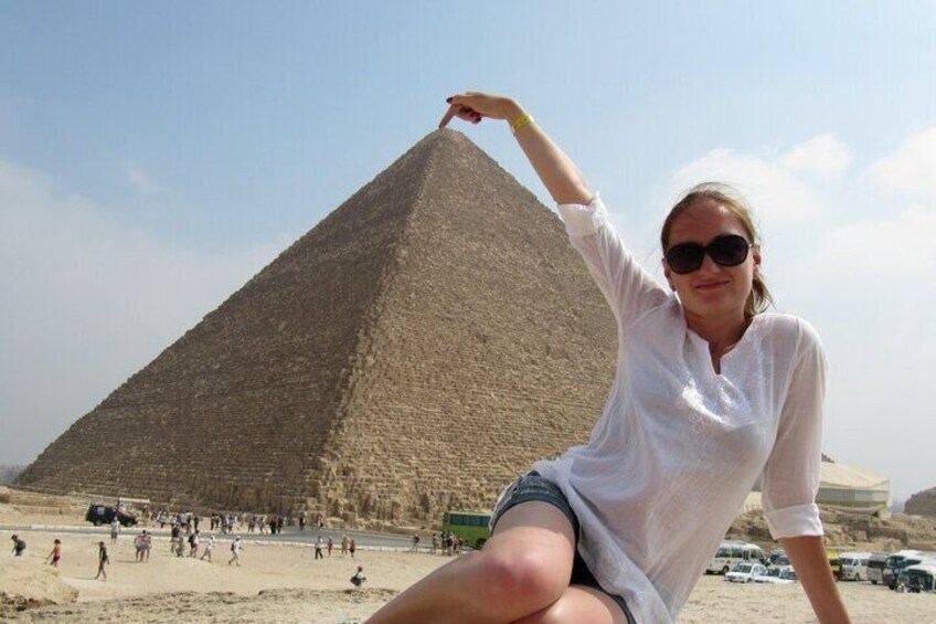 Giza pyramids, ATV, Lunch, Camel ride, Dinner cruise & shopping t