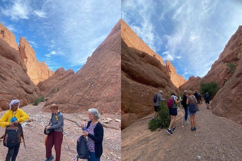 Private Hike in Monkey Fingers Canyon and Rock Climbing Adventure