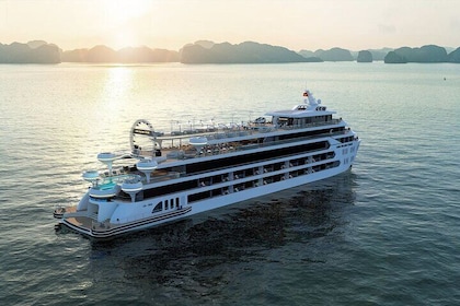 Halong Bay in 1 Day with Luna Cruise The Largest Luxury Cruise