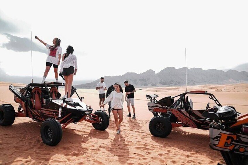 Vip Evening Desert Safari with quad bike,Camel Riding & Dinner