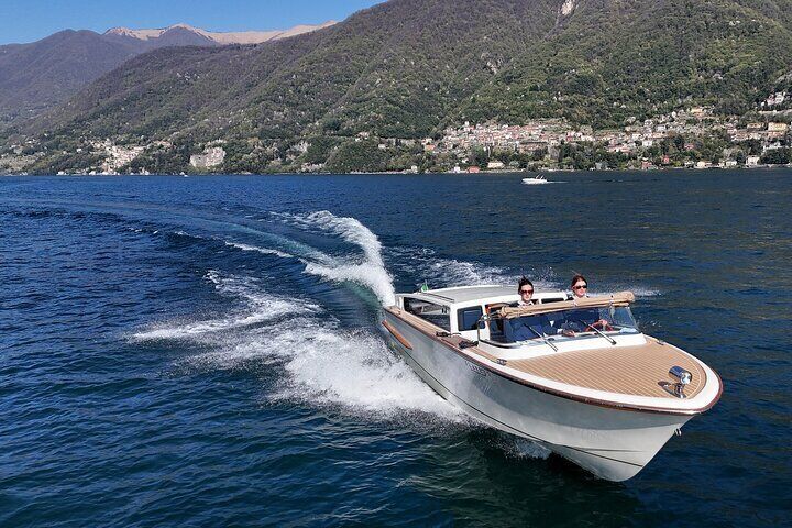 Boat Tour Lake Como Venetian Taxi from 1 to 7h