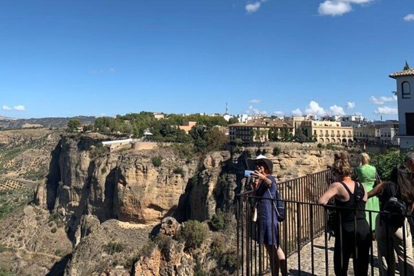 View of Ronda chopping block