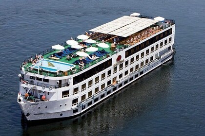 4 Day 3 Night Nile Cruise from Aswan to Luxor &Abu Simbel+Balloon
