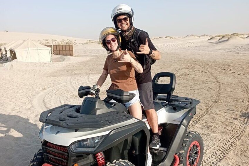  Private Quad Biking with Camel Ride in Doha