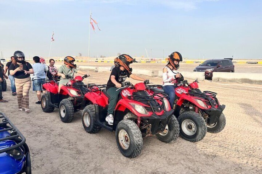  Private Quad Biking with Camel Ride in Doha