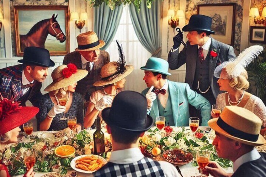 Derby Themed Murder Mystery Food Tour Experience in Louisville