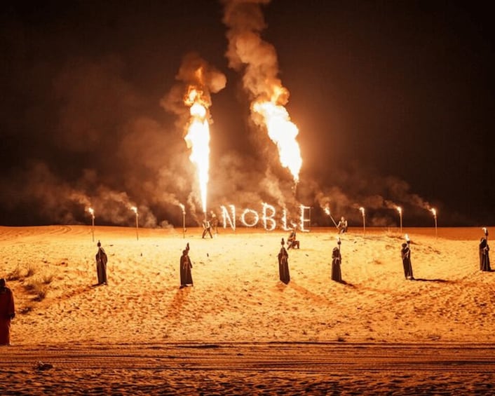 Dubai: Desert Safari, Camel Ride, Special Show, Gourmet Food