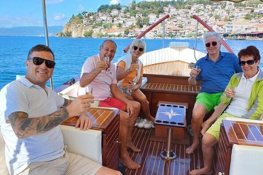 Ohrid Old Town Panoramic Boat Tour