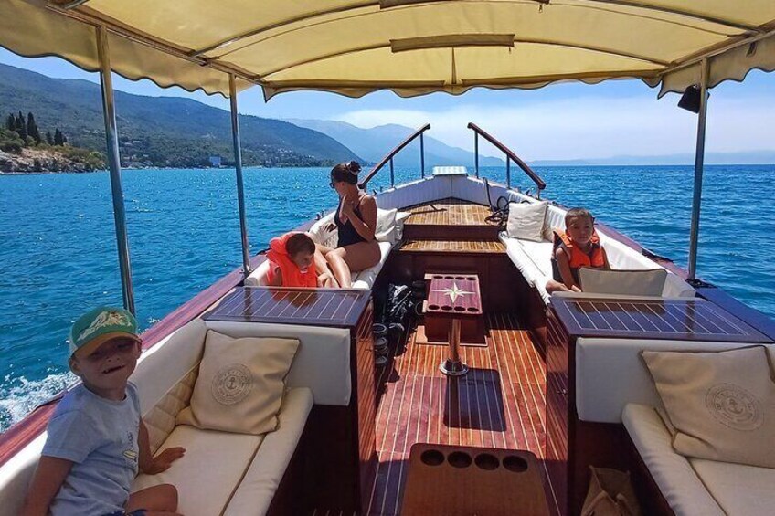 Ohrid Old Town Panoramic Boat Tour