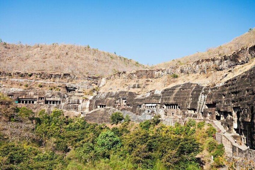 Ajanta Caves near Aurangabad.