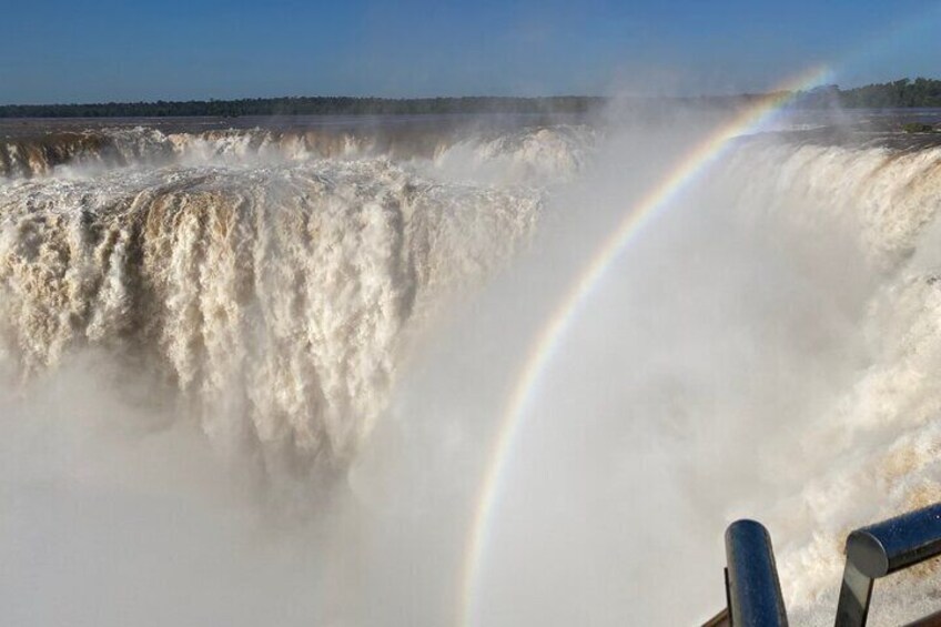 RAINBOW AT DEVIL`S THROAT
ARGENTINIAN WATERFALLS