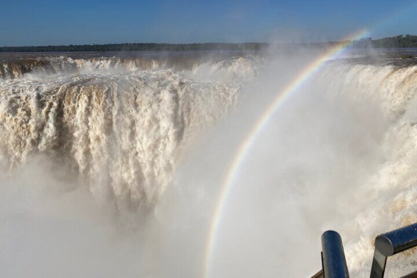 RAINBOW AT DEVIL`S THROAT
ARGENTINIAN WATERFALLS