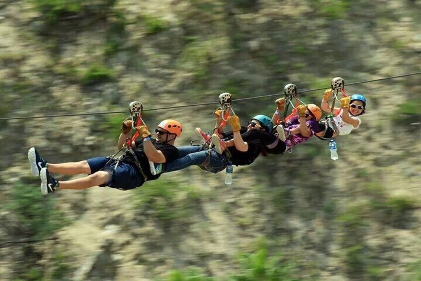 Antalya Combo: Rafting, Zipline & ATV/Buggy Safari
