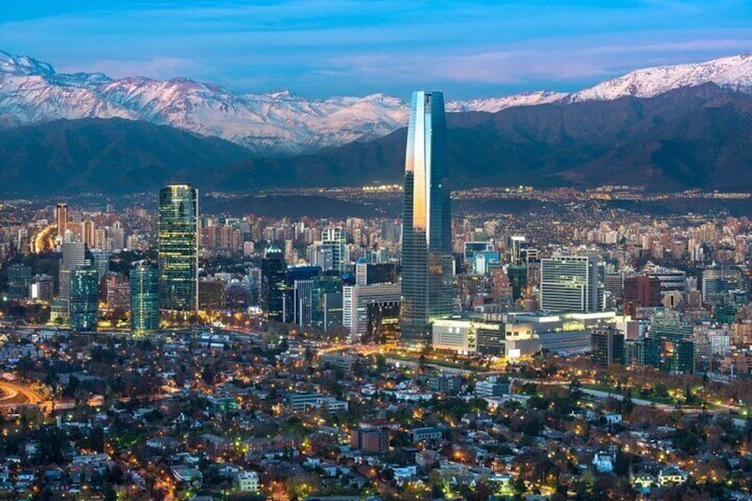 Tour to Santiago and Valparaiso with Transfers included